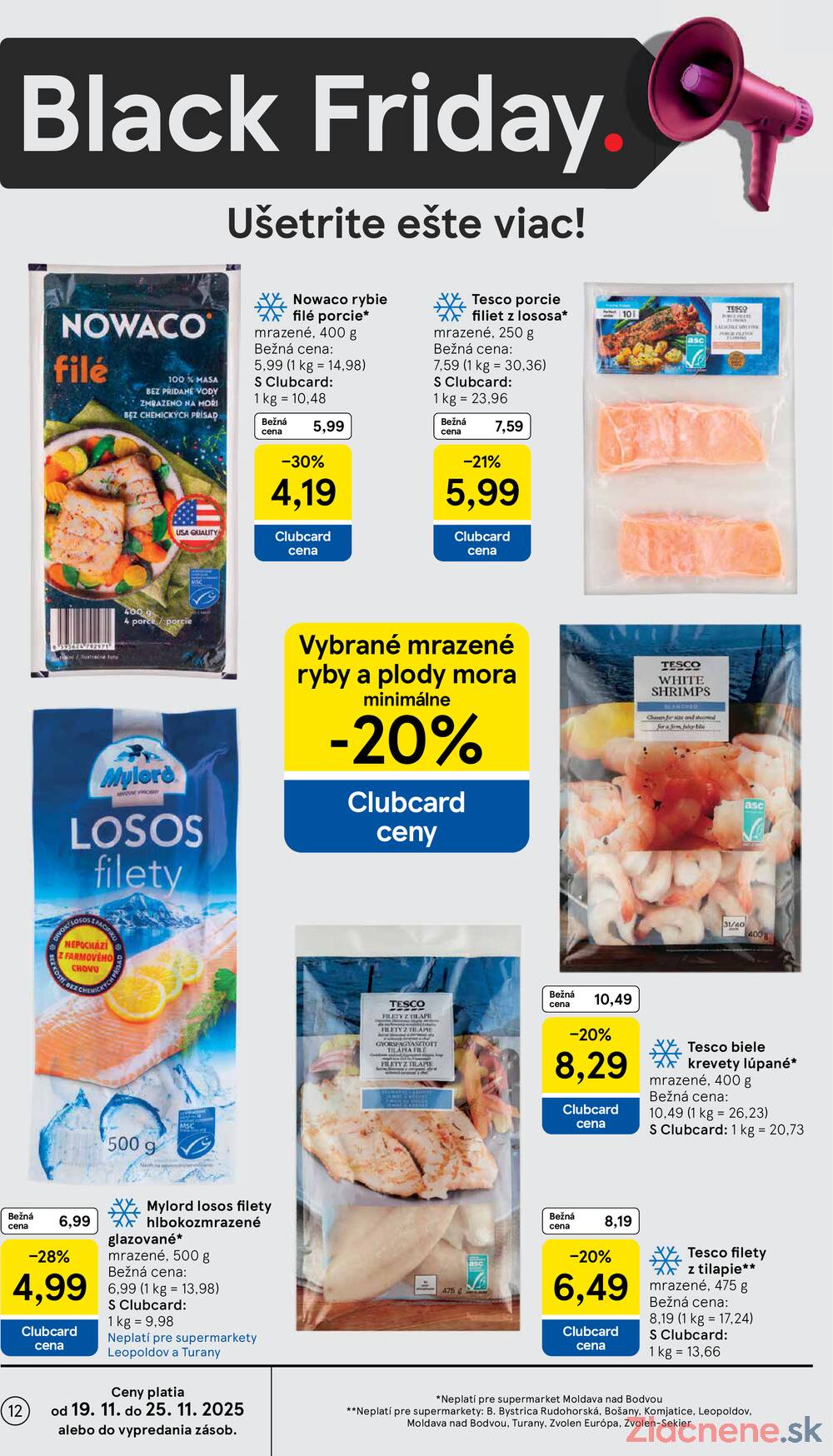 Leták Tesco - Tesco supermarkety od 19.11. do 25.11.2025 - strana 12
