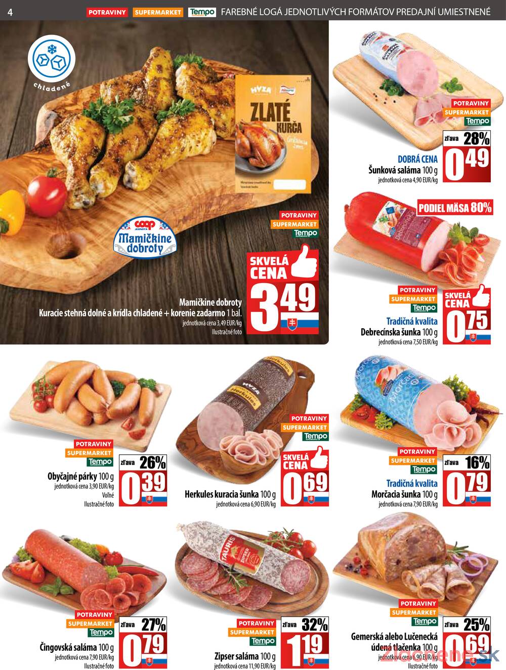 Leták COOP Jednota Slovensko - COOP II. do 19.11. - strana 4 Leták COOP Jednota Slovensko - COOP II. do 19.11. - strana 4