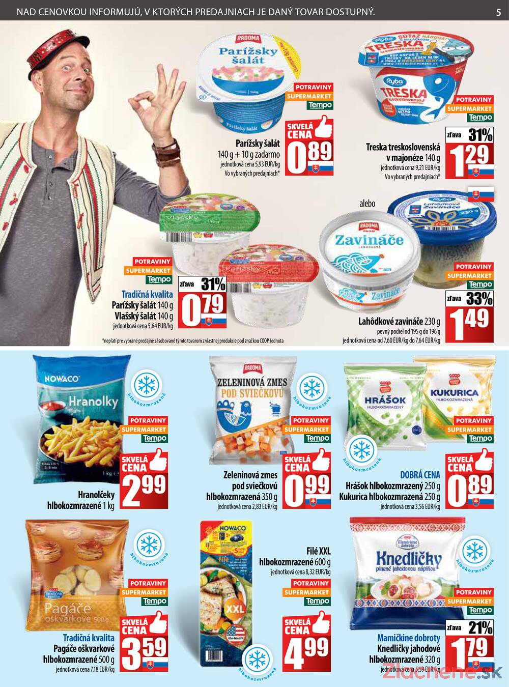 Leták COOP Jednota Slovensko
		  platný do 19.11.2025 - strana 5