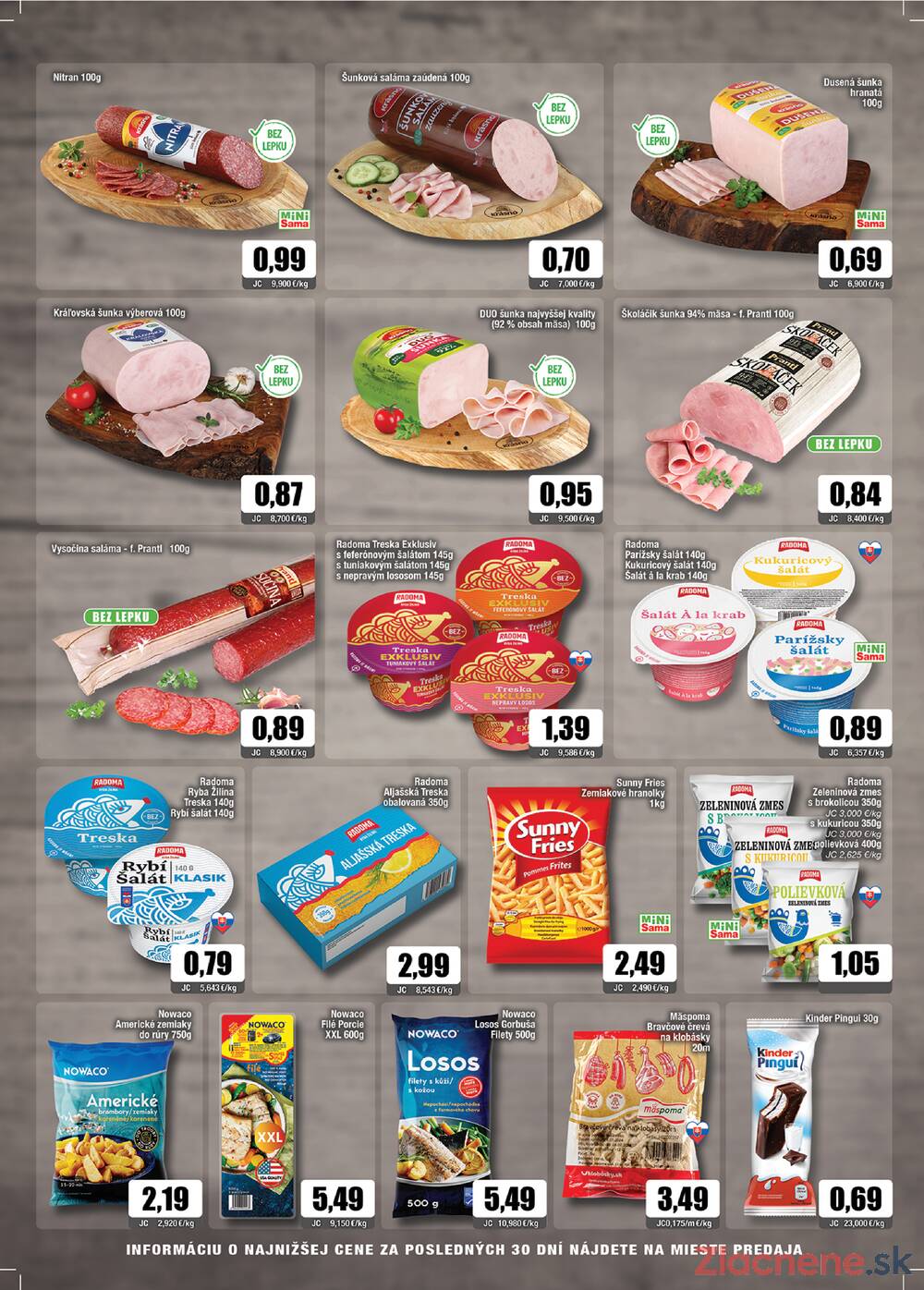 Leták SAMA  - SAMA do 2.12. - strana 2