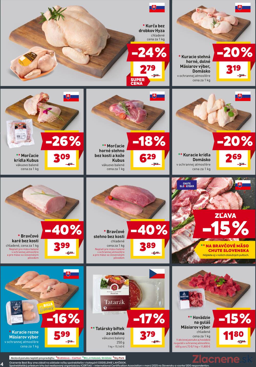 Leták Billa
platný do 25.11.2025 - strana 4