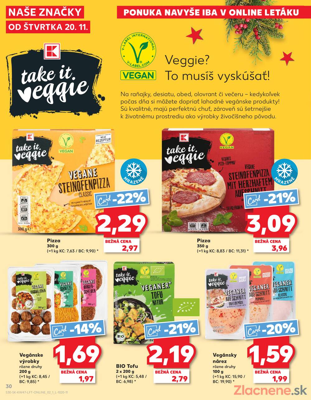 Leták Kaufland - Kaufland 20.11. - 26.11. - Kaufland Spišská Nová Ves - strana 30