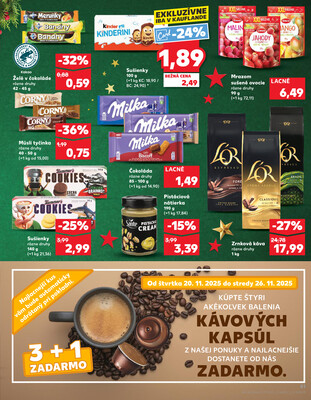Kaufland 20.11. - 26.11. - Kaufland Spišská Nová Ves