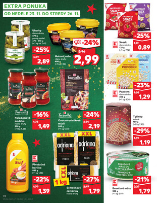 Leták Kaufland
		  platný do 26.11.2025 - strana 78
