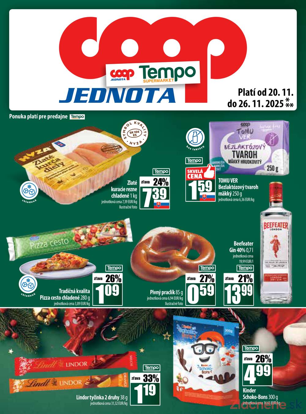 Leták COOP Jednota Slovensko
		  platný do 26.11.2025 - strana 29
