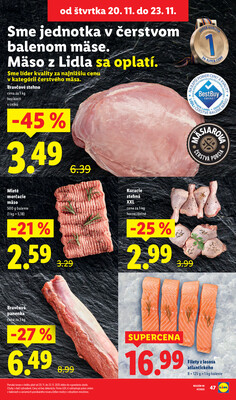Leták Lidl
		  platný do 23.11.2025 - strana 64
