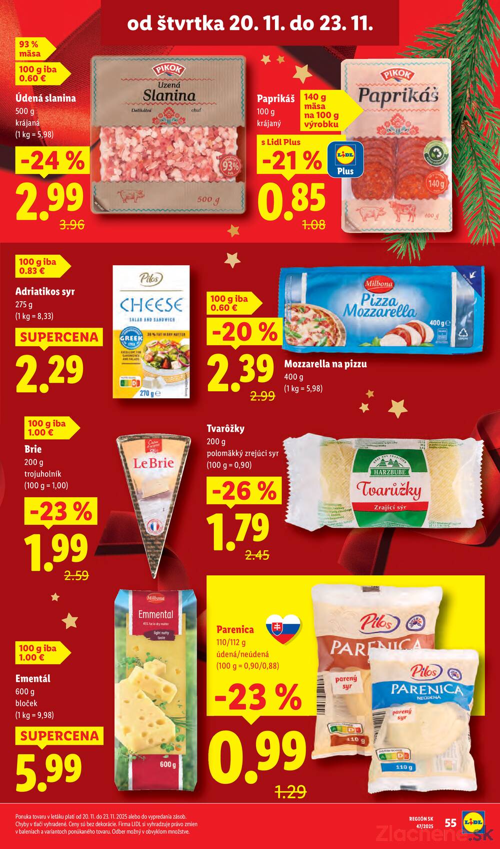 Leták Lidl
		  platný do 23.11.2025 - strana 25