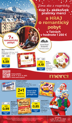 Tesco supermarkety od 26.11. do 2.12.2025