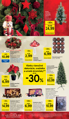 Tesco malé hypermarkety od 26.11. do 2.12.2025