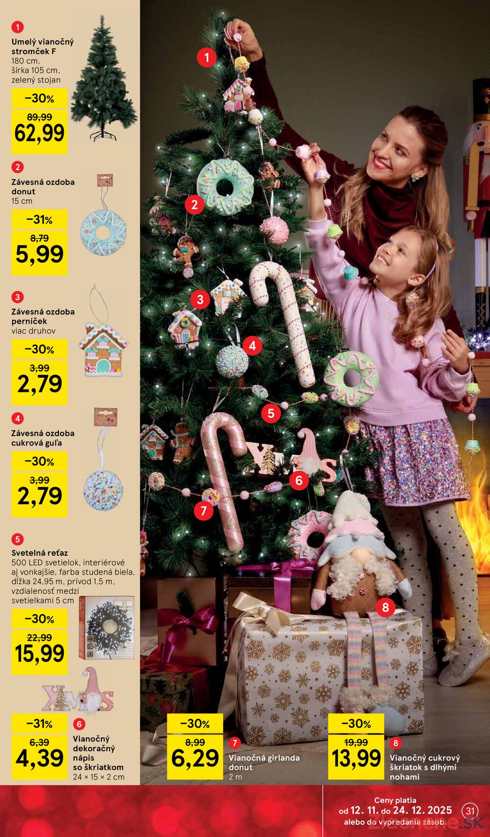 Leták Tesco
platný do 24.12.2025 - strana 31