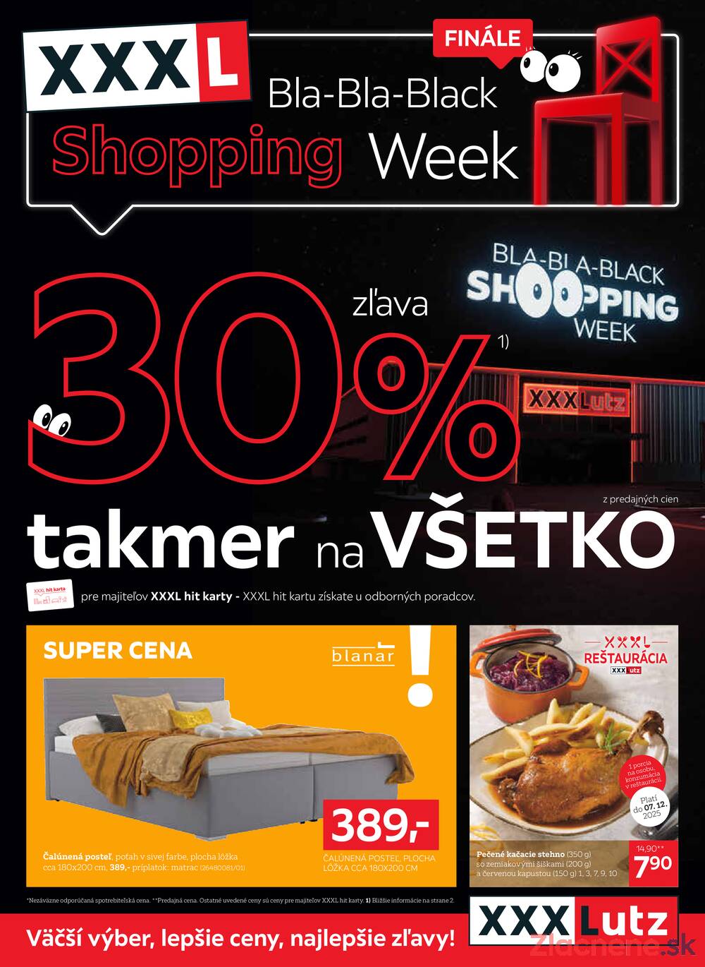 Leták XXXLutz
platný do 7.12.2025 - strana 1