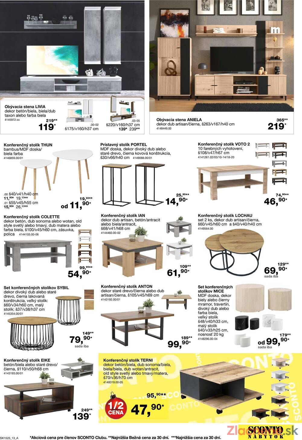 Leták SCONTO nábytok - Sconto nábytok od 26.11. do 21.12.2025 - strana 13