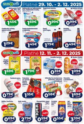 Leták MILK - AGRO
		  platný do 2.12.2025 - strana 16