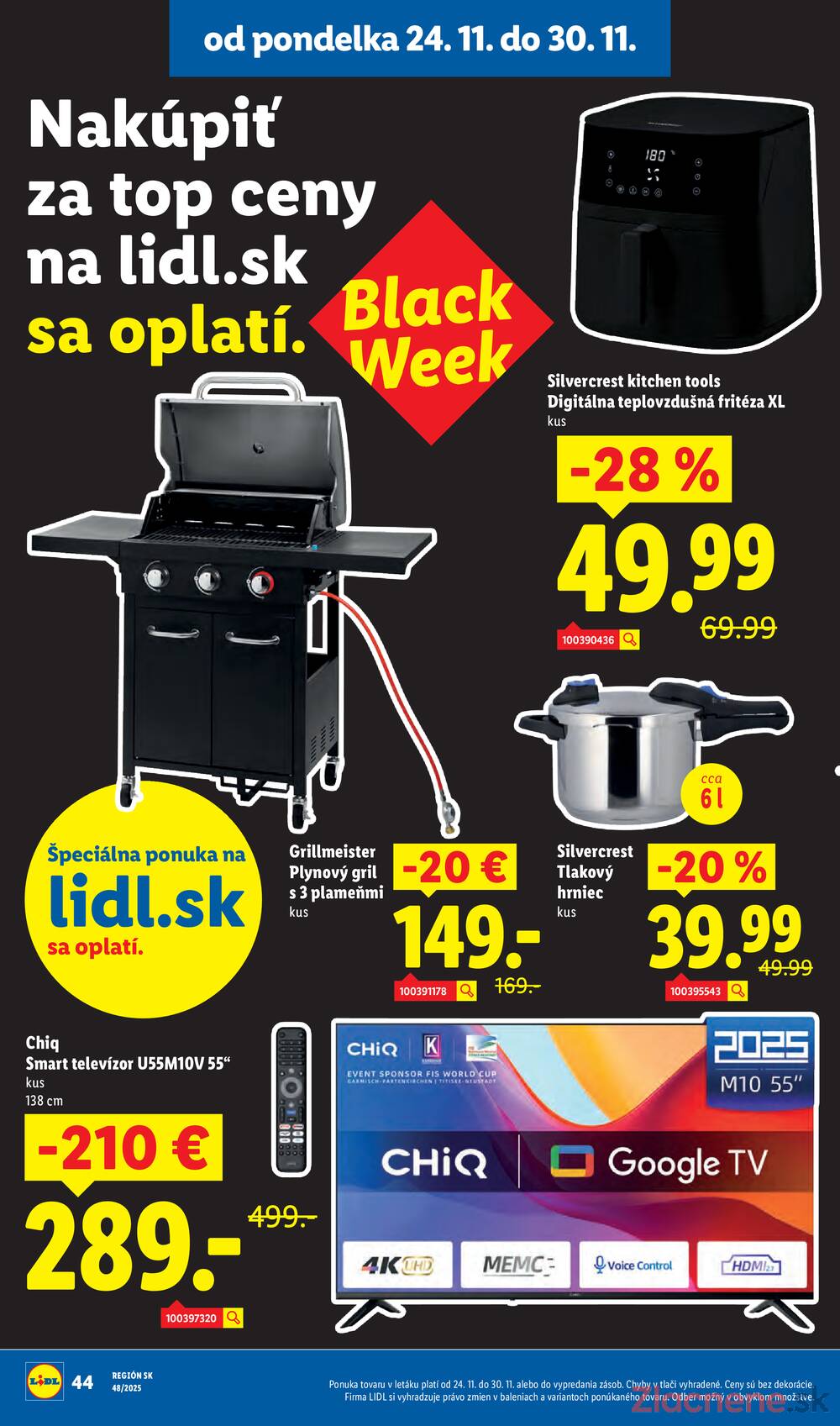 Leták Lidl
		  platný do 30.11.2025 - strana 50