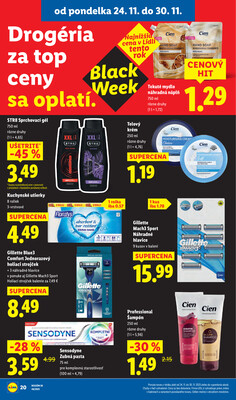 Leták Lidl
		  platný do 30.11.2025 - strana 22