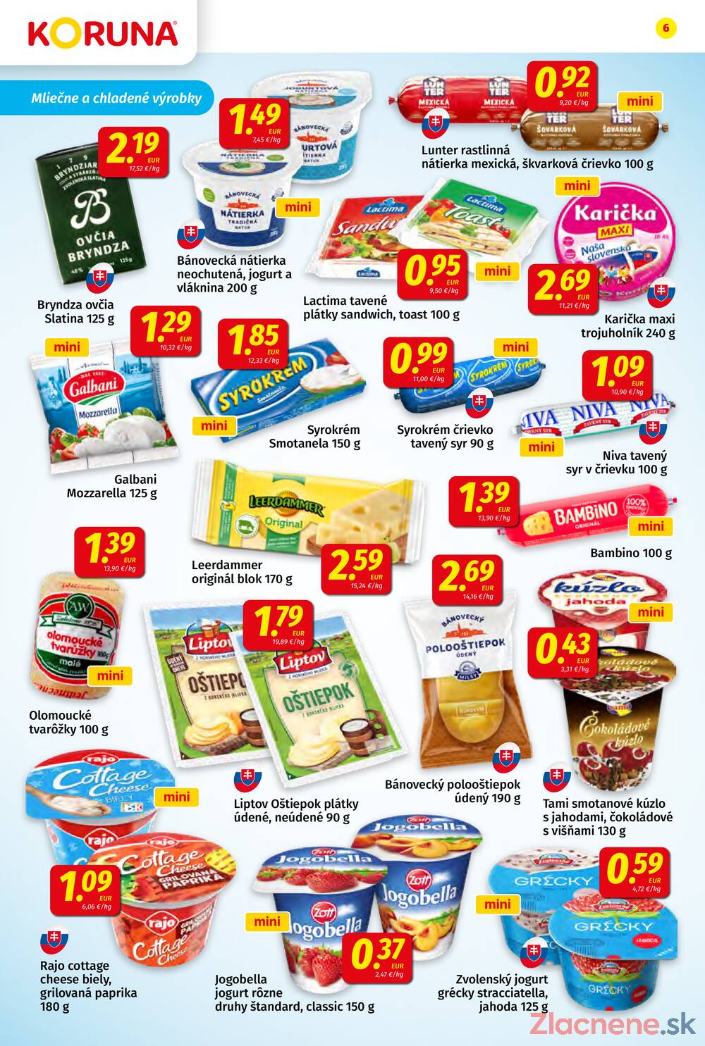 Leták KORUNA - KORUNA do 3.12. - strana 6