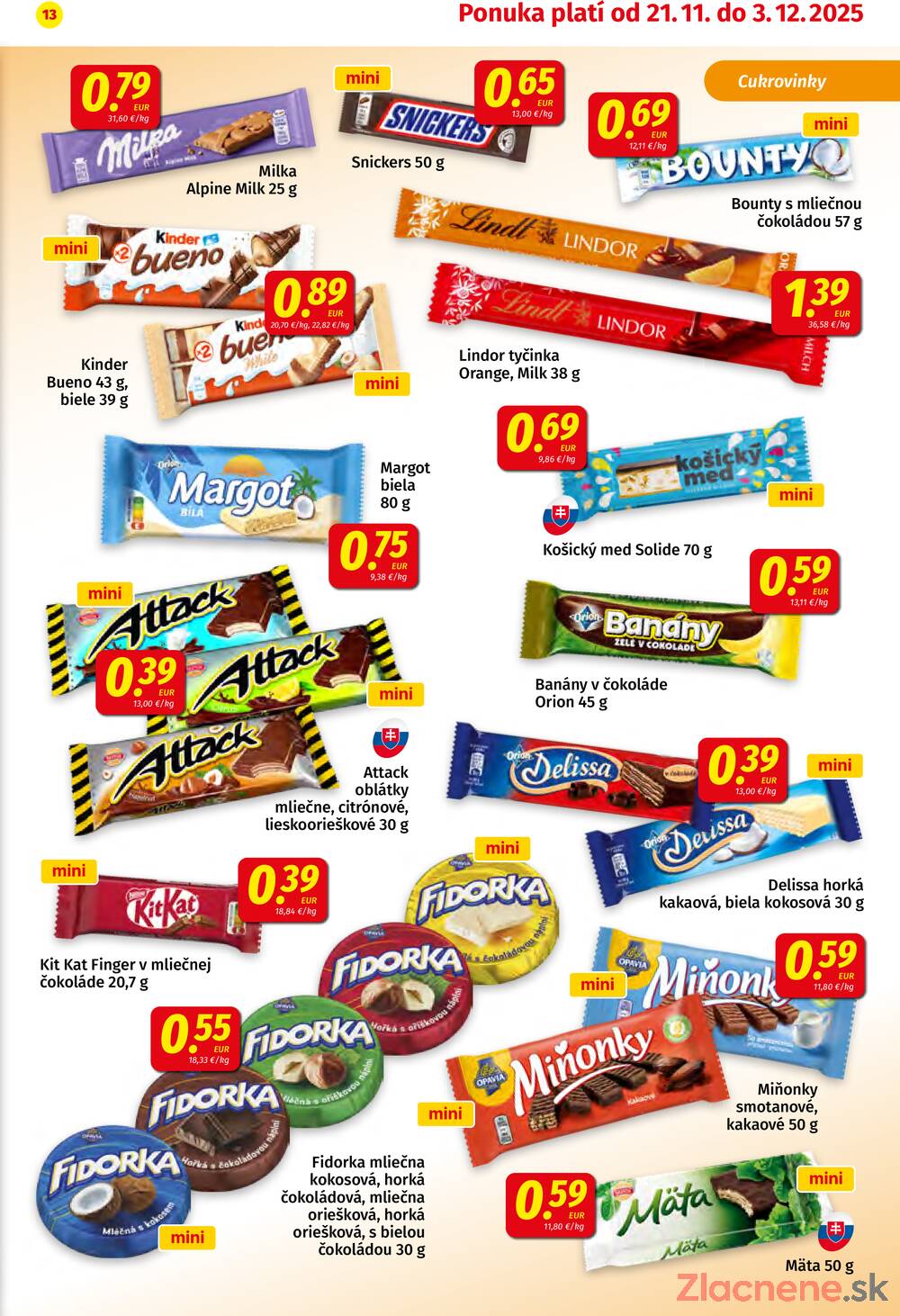 Leták KORUNA
platný do 3.12.2025 - strana 13