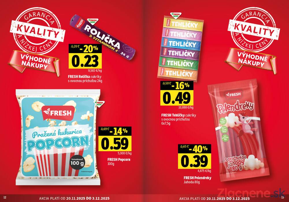 Leták Fresh
		  platný do 3.12.2025 - strana 7