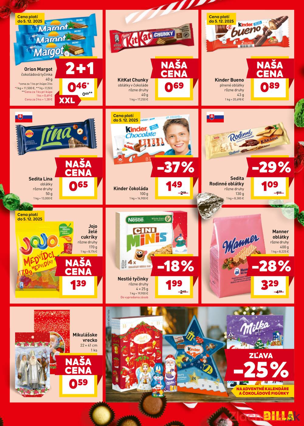 Leták Billa
platný do 2.12.2025 - strana 12