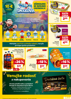 Leták Billa
platný do 2.12.2025 - strana 16