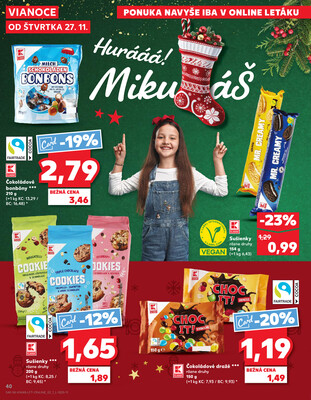 Kaufland 27.11. - 3.12. - Kaufland Bardejov
