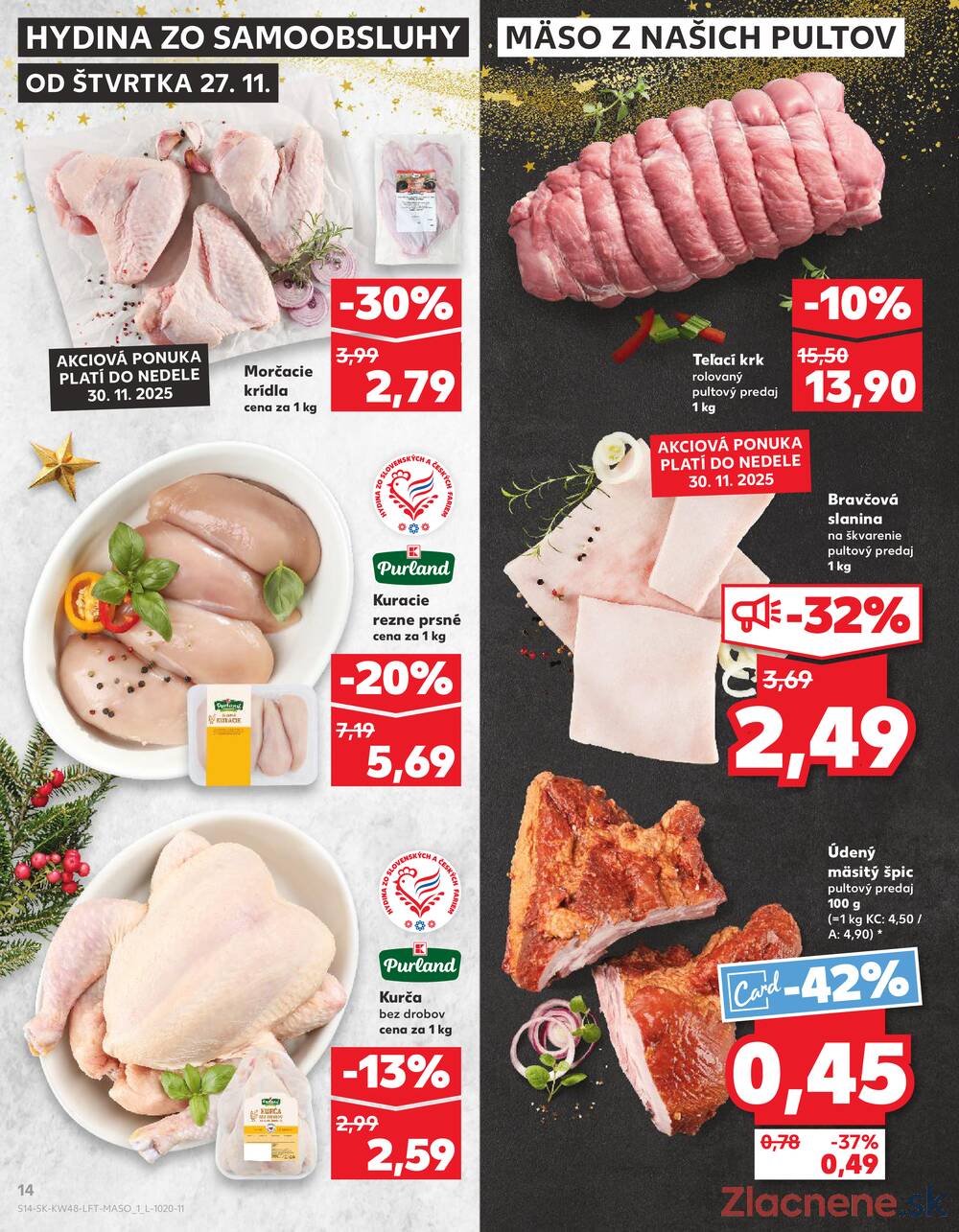 Leták Kaufland - Kaufland 27.11. - 3.12. - Kaufland Púchov - strana 14