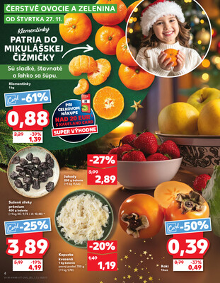 Kaufland 27.11. - 3.12. - Kaufland Púchov