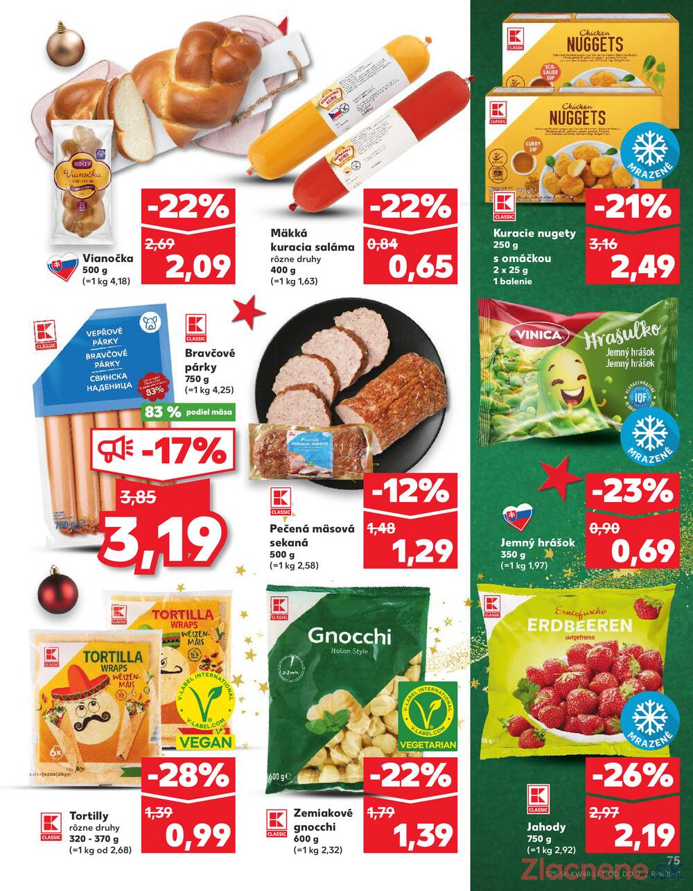 Leták Kaufland - Kaufland 27.11. - 3.12. - Kaufland Piešťany - strana 75