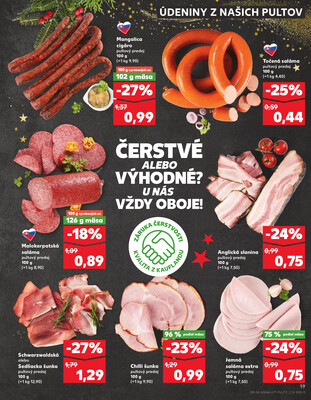Kaufland 27.11. - 3.12. - Kaufland Piešťany