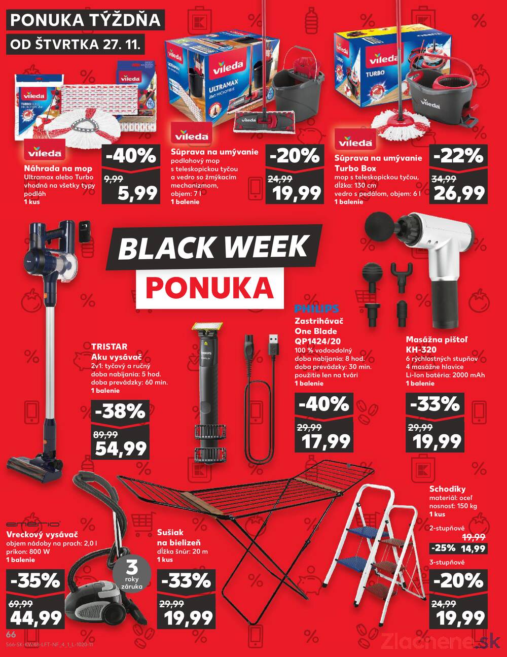 Leták Kaufland - Kaufland 27.11. - 3.12. - Kaufland Prievidza (Necpaly) - strana 66