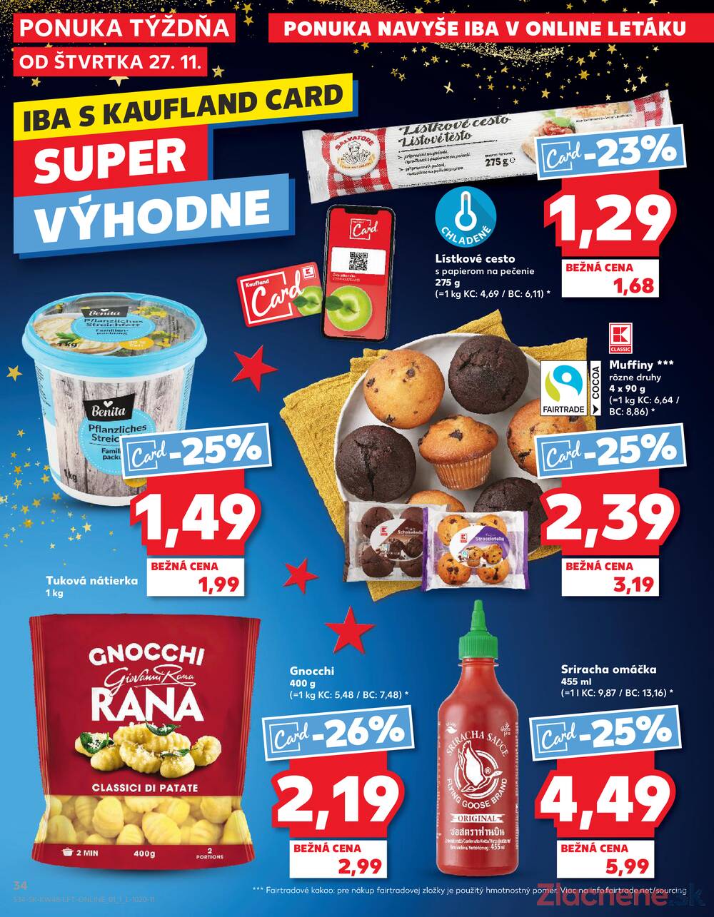 Leták Kaufland - Kaufland 27.11. - 3.12. - Kaufland  Bratislava - Zahorska Bystrica - strana 34