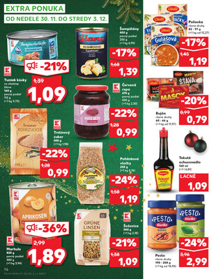 Leták Kaufland
		  platný do 3.12.2025 - strana 76