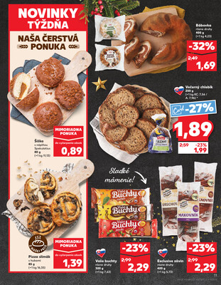 Leták Kaufland
platný do 3.12.2025 - strana 11