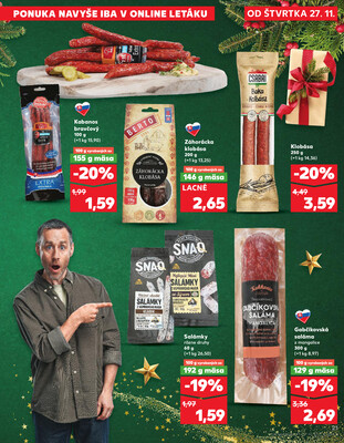 Leták Kaufland
platný do 3.12.2025 - strana 21
