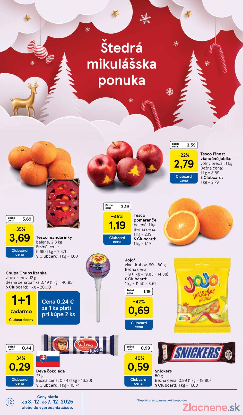 Leták Tesco
		  platný do 7.12.2025 - strana 12