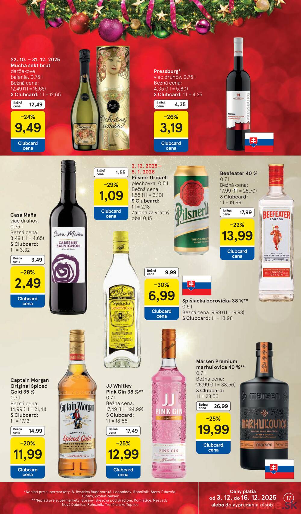 Leták Tesco
		  platný do 7.12.2025 - strana 17