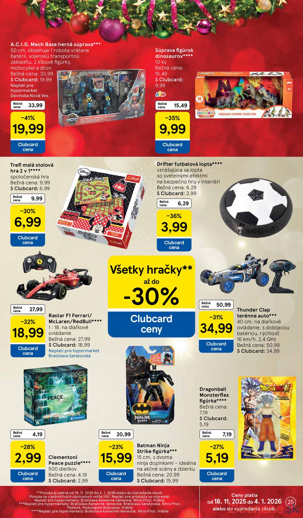 Leták Tesco
		  platný do 7.12.2025 - strana 25