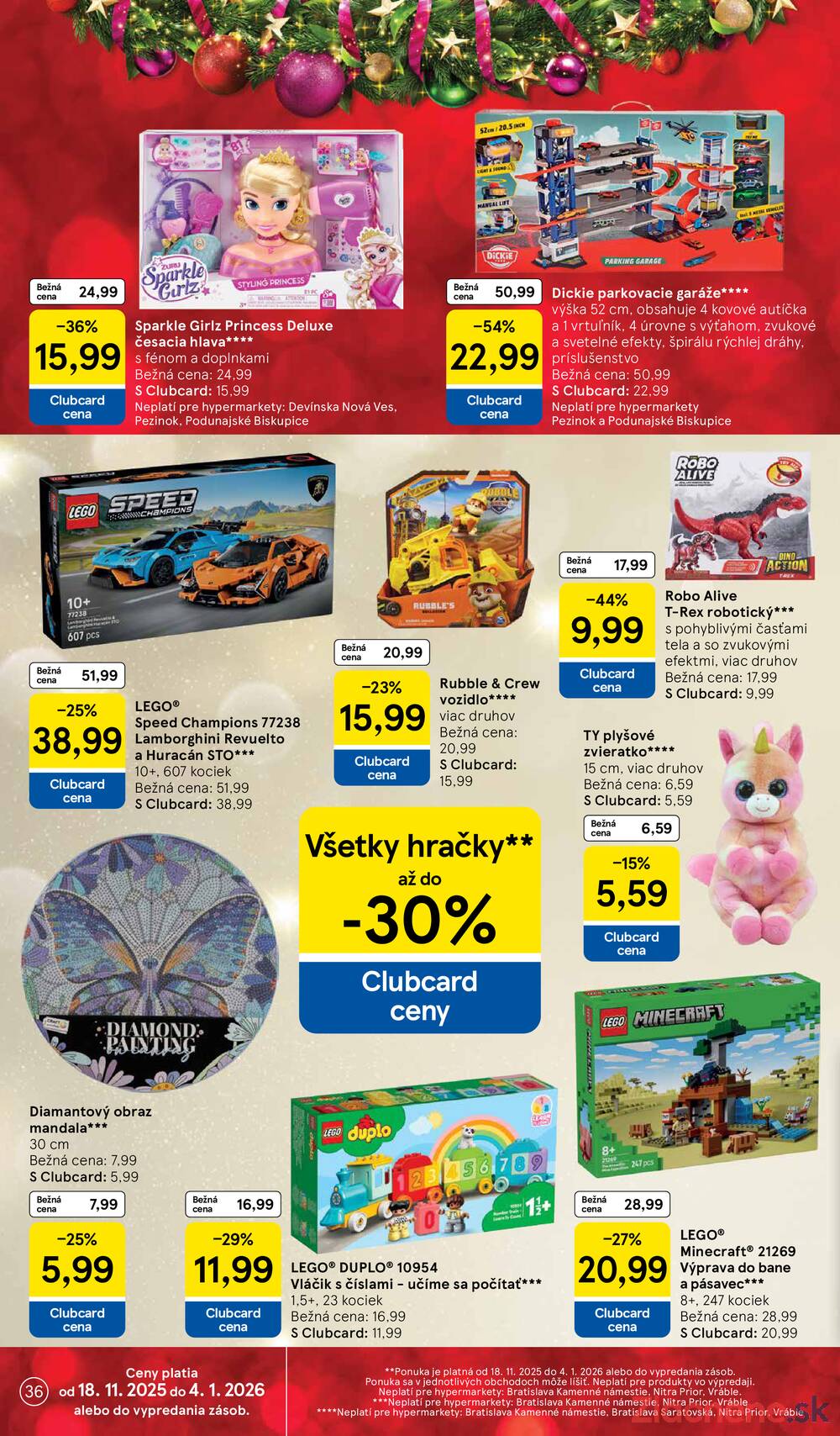 Leták Tesco
		  platný do 7.12.2025 - strana 36