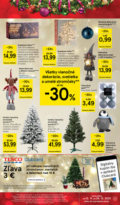Leták Tesco
		  platný do 7.12.2025 - strana 23