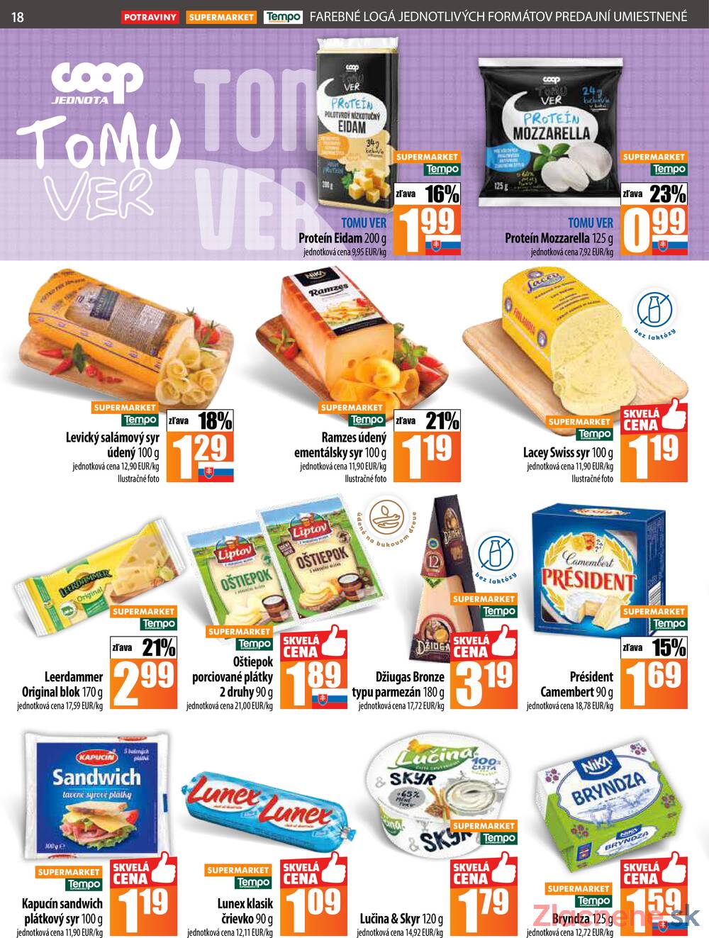 Leták COOP Jednota Slovensko
		  platný do 3.12.2025 - strana 18