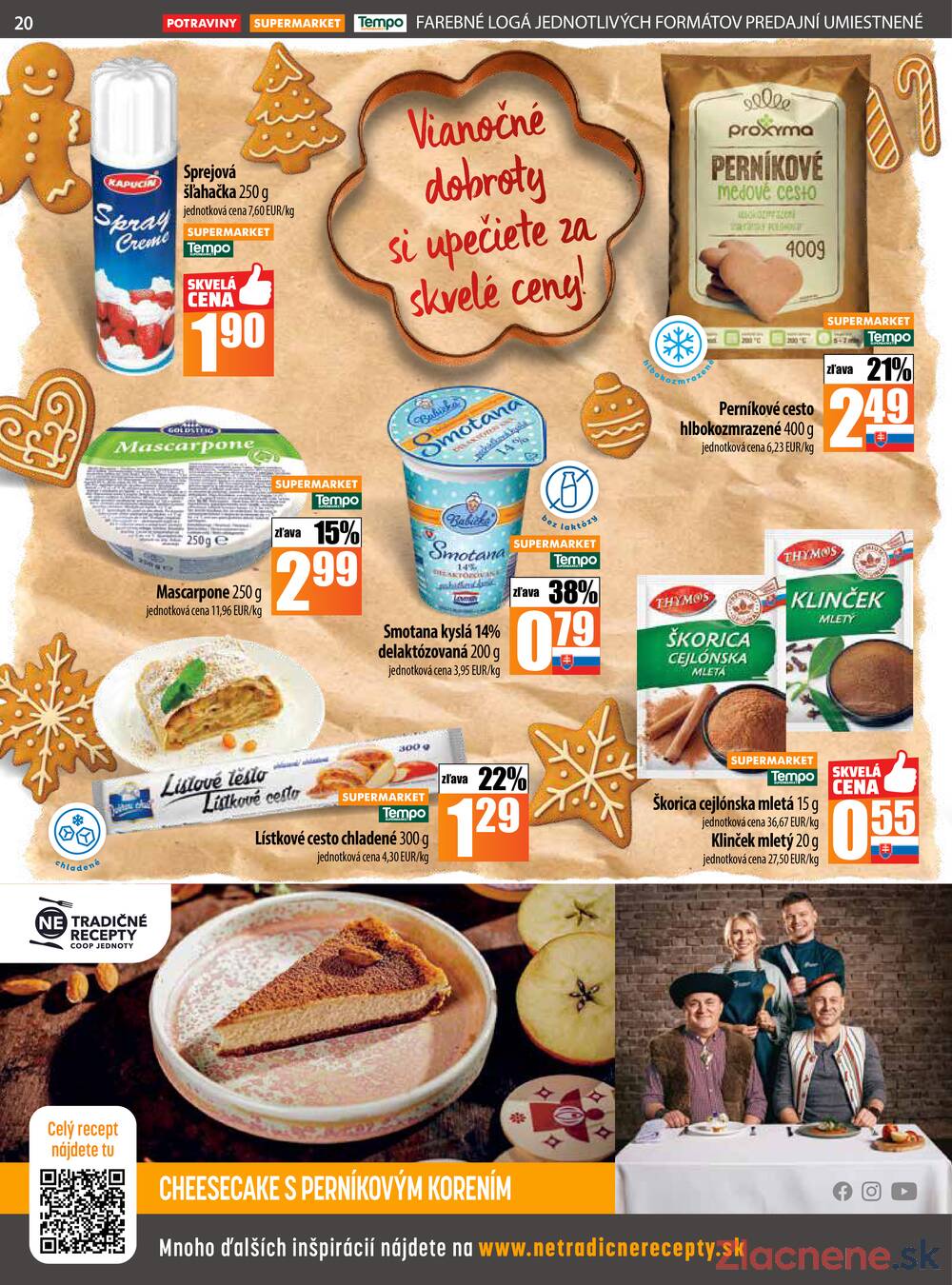 Leták COOP Jednota Slovensko
		  platný do 3.12.2025 - strana 20