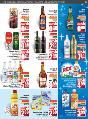 Leták COOP Jednota Slovensko
		  platný do 3.12.2025 - strana 13