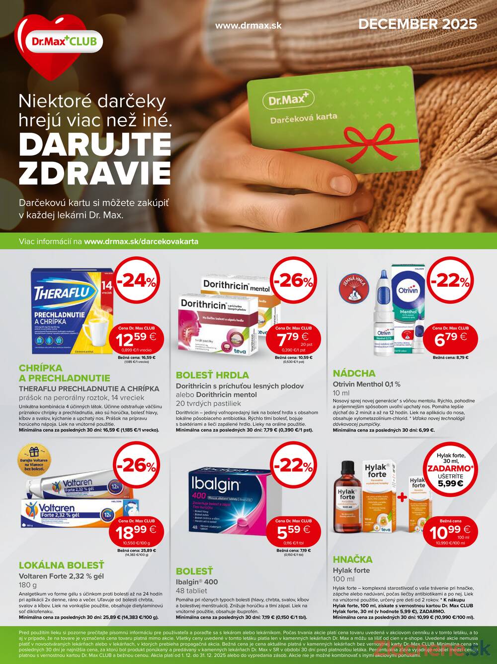 Leták Dr.Max
		  platný do 31.12.2025 - strana 1