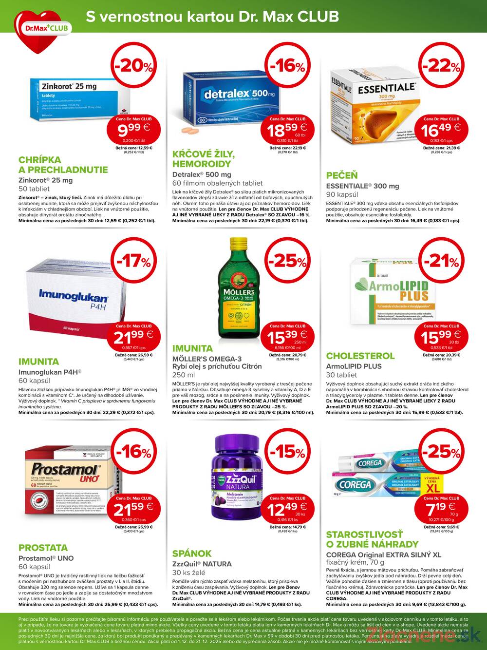 Leták Dr.Max
		  platný do 31.12.2025 - strana 8
