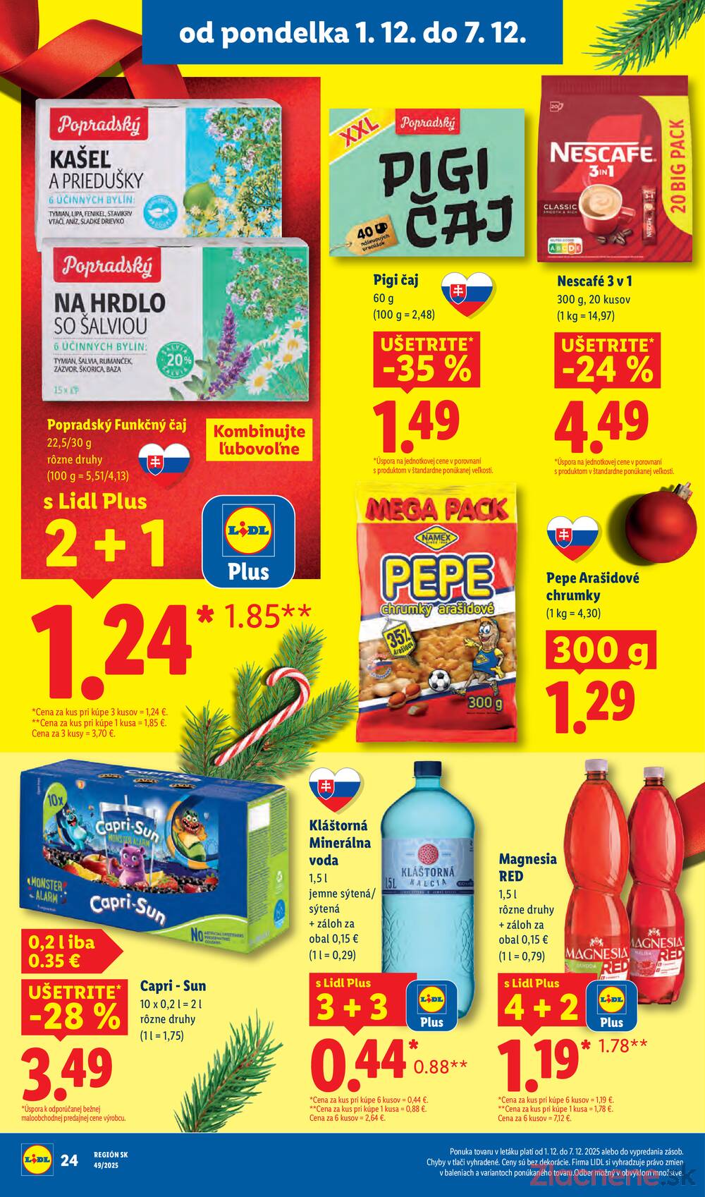 Leták Lidl
		  platný do 7.12.2025 - strana 34