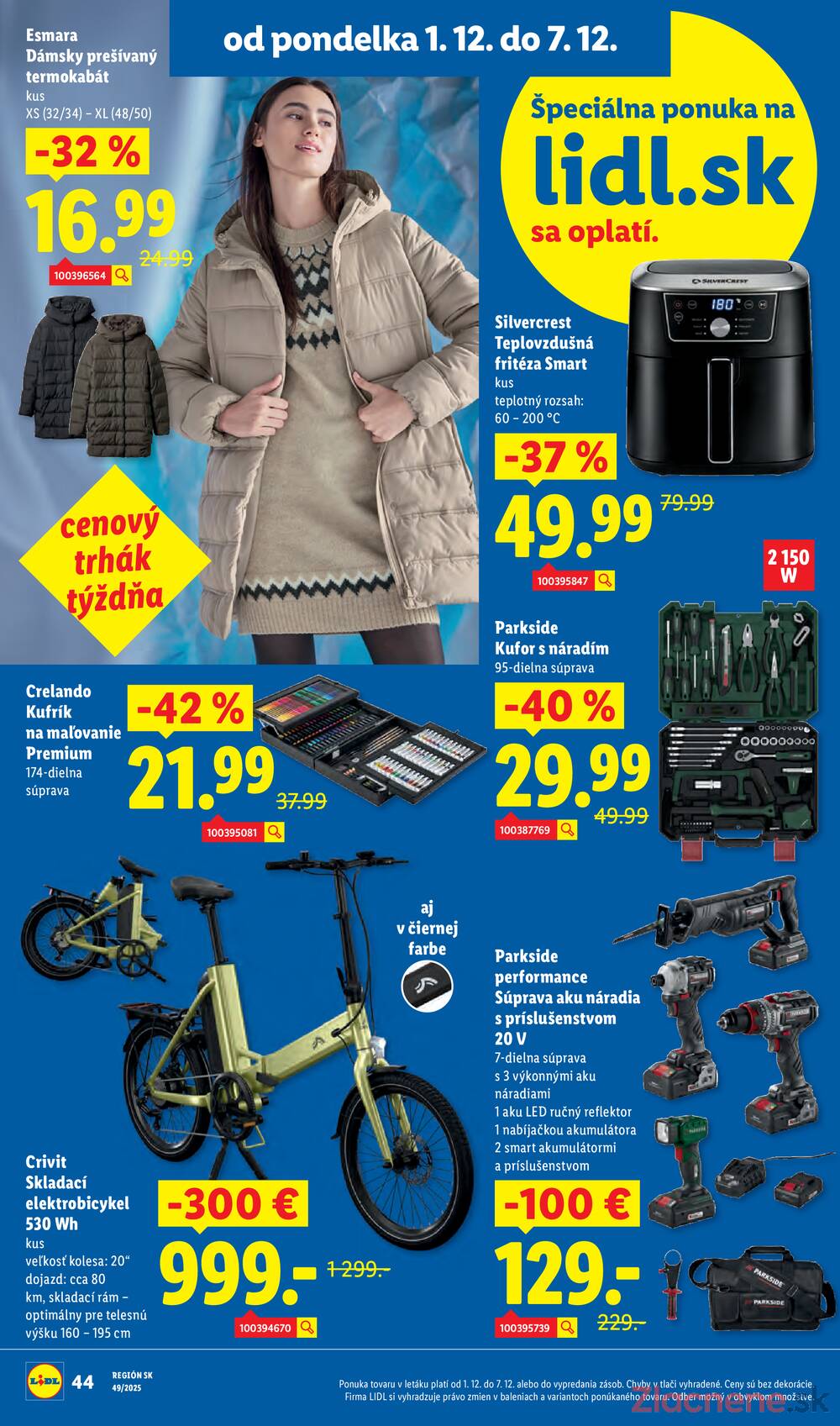 Leták Lidl
		  platný do 7.12.2025 - strana 64