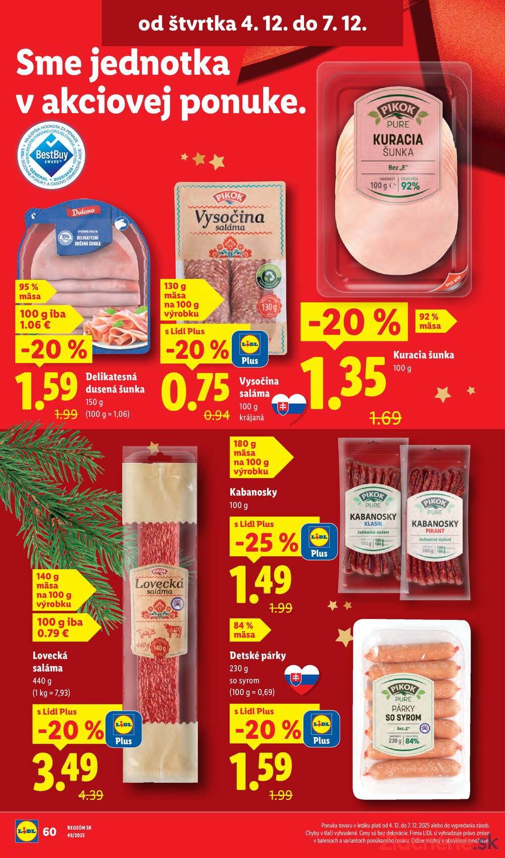 Leták Lidl
		  platný do 7.12.2025 - strana 78