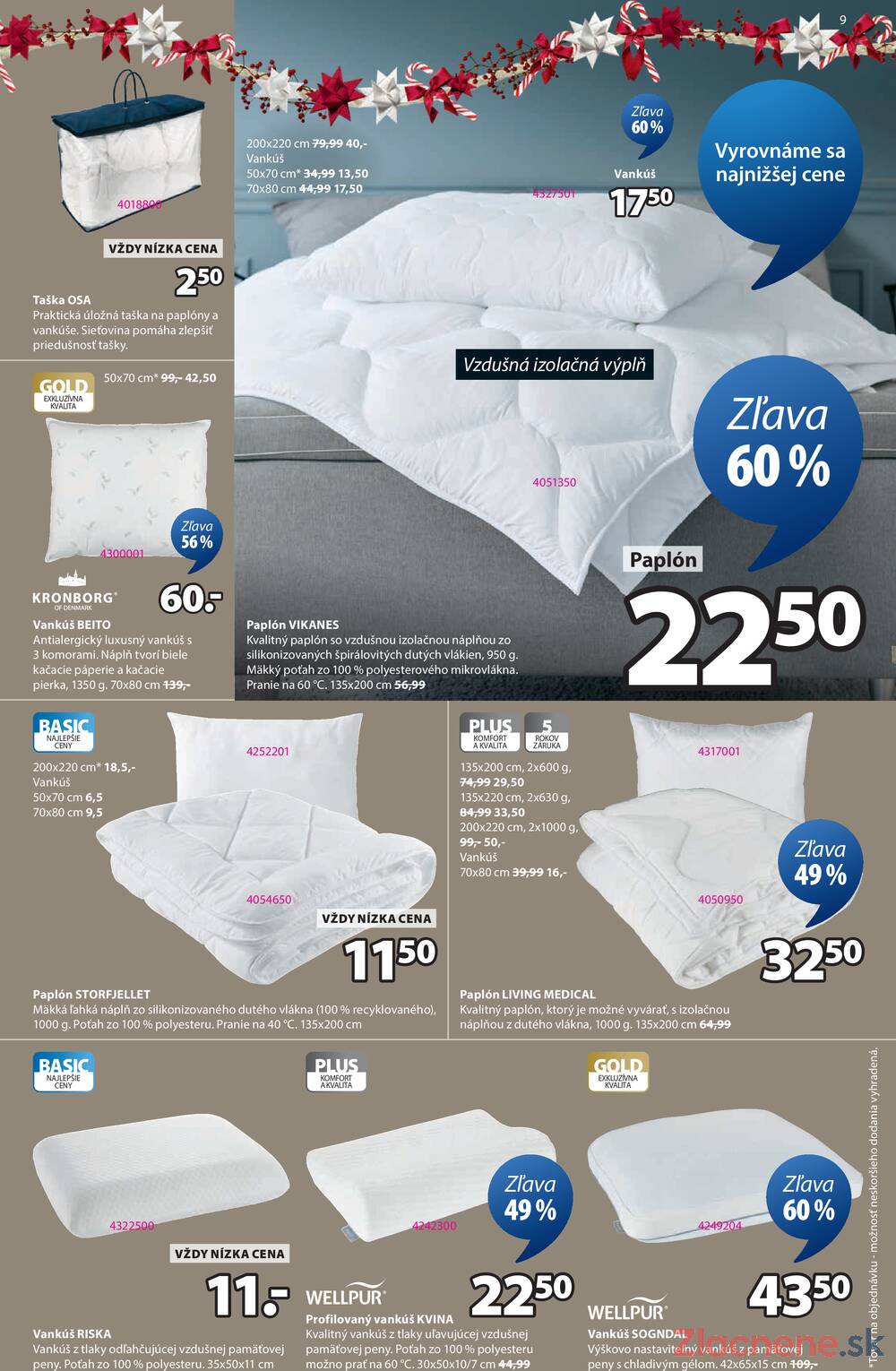 Leták Jysk - Jysk od 1.12. do 23.12.2025 - strana 9