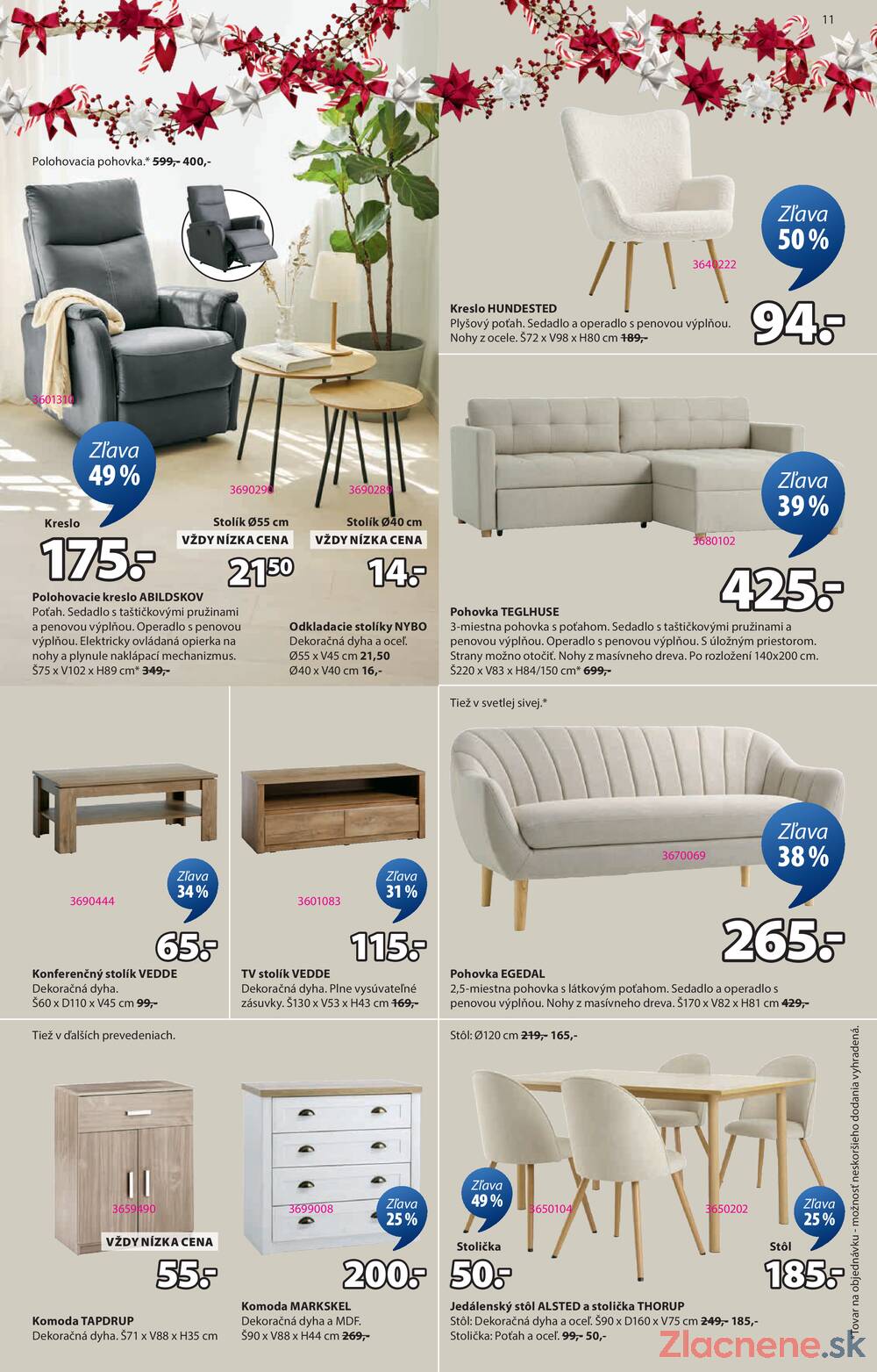Leták Jysk - Jysk od 1.12. do 23.12.2025 - strana 11