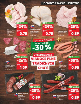 Kaufland 4.12. - 10.12. - Kaufland Detva
